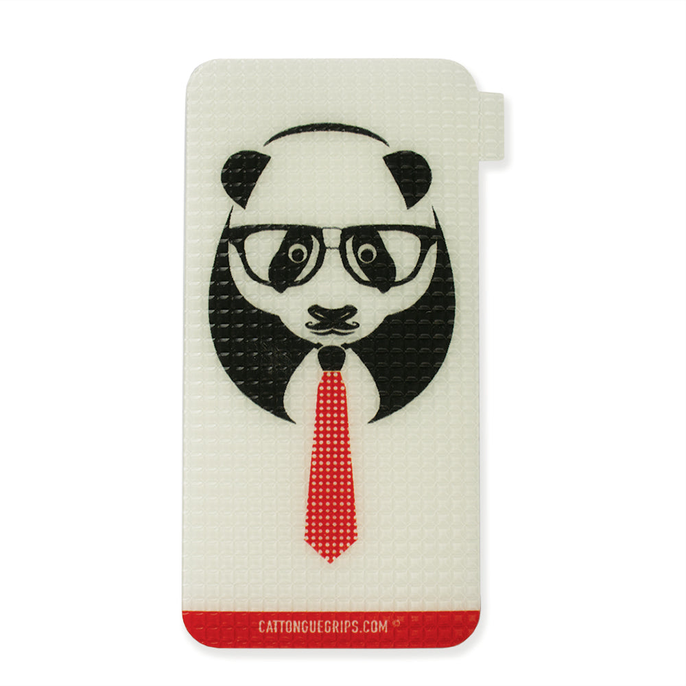 Panda graphic on a great cell phone grip!